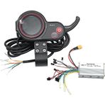 Fiona -01 Metre Gösterge Paneli LCD Ekran + 36 V 19A Fırçasız Denetleyici Elektrikli Scooter E Bisiklet Aksesuarları Için Salon Olmadan (Yurt Dışından)