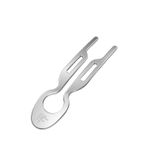 Fiona Franchimon Nº1 HAIRPIN Çelik Saç Tokası White Gold Finish 1 Adet