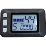 Fiona P9 LCD Ekran Gösterge Paneli Metre LCD Ekran 24V 36V 48V 60V Elektrikli Bisiklet Ölçer Elektrikli Scooter Için LCD Ekran (5pın) (Yurt Dışından)