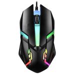 FİOPLUS Auris X1 X1 Rgb Işıklı Oyuncu Kablolu Gamer Oyuncu Mouse Siyah
