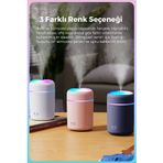 FİOPLUS FİOPLUS 300 ml Fioplus 300 Ml Ulrasonik Ledli Hava Nemlendirici Buhar Makinesi Ve Aroma Difüzörü