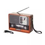 FİOPLUS Fioplus Ahşap Ktf-1647 Nostaljik Wireless Bluetooth Hoparlör