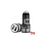 FİOPLUS Fioplus Çakmaklık Oto Araç Hızlı Şarj Aleti 3.1A Usb Çift Girişli FP-27