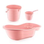 Fiore 3Lü Bebek Banyo Seti PEMBE