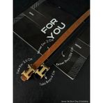 Fiori 2'li 2 cm H Tokalı Kadın Pantolon Kemeri, Ceket Kemeri, Gömlek Kemeri, Elbise Kemeri - Tek Ebat - Siyah - Taba