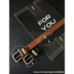 Fiori 2'li Antik Kaplama Kararmaz Kadın Pantolon Kemeri, Ceket Kemeri, Elbise Kemeri, Gömlek Kemeri - Tek Ebat - Siyah - Taba