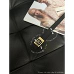 Fiori F Tokalı Ince Kadın Kemeri, Ceket Kemeri, Gömlek Kemeri, Elbise Kemeri - Tek Ebat - Siyah - Gold