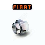 Fırat 20 mm 1/2 İç Dişli Oynar Başlı Rakor Rekor