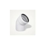 Fırat 50X45 Pvc Dirsek 50'lik 45 Derece Pimaş Atık Su Borusu Dönüş Parçası