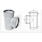 Fırat Boru Pvc 100X100 Te Çatal
