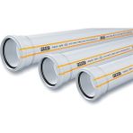 Fırat FIRAT0174 50x2000 mm 3.2 mm Pvc Pimaş Dublex Atık Su Borusu