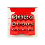 Fırat Hırdavat 1/2''- 3/8''-1/4'' Torx Lokma Anahtar Seti 14 Parça