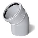 Fırat Pvc 50 x 45° Açık Dirsek