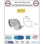 Fırat Pvc 90 Derece Dirsek - 50mm