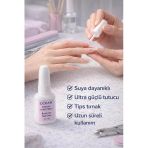 Fırçalı Tırnak Yapıştırıcı 10 G - Brush On Nail Glue ( 2 Adet)