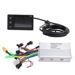 Fırçasız Bisiklet Kontrolörü, 48V 60V 350W LCD Metre Elektrikli Bisiklet Kiti Abs Alüminyum Alaşım Elektrikli Bisiklet Elektrikli Bisiklet