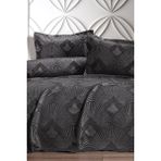 Firdevs 3 Parça Çift Kişilik Pike Takımı 240X260 Antrasit