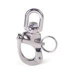 Fırdöndülü Mandar Kilidi. Snap Shackle. 304 Paslanmaz. Marin Tip 12MM