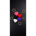 Fire3DStudio ❤️ 3D Baskı Kalp Anahtarlık – Çanta ve Anahtar Süsü