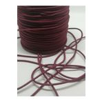 Firebird Takı Aksesuar Ve Kamp Malzemeleri 1,5 Mm Lastik Ip Bordo Renk 20 Metre