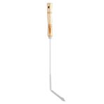 FIREFIX 1760 2095 şiş demiri, genişlik 90 mm, uzunluk 460 mm, boyasız çelik, ahşap sap