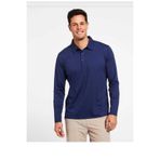 FİRES GİYİM Polo Yaka Uzun Kollu Lacivert Renk Tişört Pamuklu Uzun Kol Polo Yakalı Tshirt