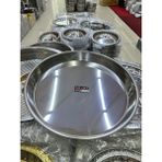 Fırın Börek Baklava Tepsisi Paslanmaz Çelik 42 cm