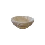 Fırıncı Market Bambu Hamur Mayalama Sepeti Yuvarlak Bezli 23X9 cm - Krem Rengi - Standart