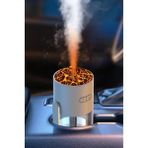 Fırsat 7 Alev Lav Humidifier Hava Nemlendirici 3D Simülasyon Buhar Makinesi - Beyaz