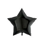 Firsat Ayi Siyah Yıldız Folyo Balon 40cm 3 Adet
