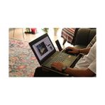 Fırsat Mağazam Axolotl Telefon ve Tablet Bölmeli Minderli Laptop Sehpası Notebook Bilgisayar Çalışma Masası