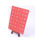 Fırsat Mağazam Beden Ölçüleri Sticker Seti, Kırmızı, A5 2 Sayfa - Option-1 - -50 C