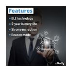 Fırsat Mağazam Blu Rc Düğmesi 4 | Akıllı Bluetooth 4 Düğmeli Uzaktan Kumanda | Ev Otomasyonu | Ios Uygulaması | Çoklu Tıklama | Manyetik Tutucu | Garaj Kapısı Açıcı | Işık Kontrolü | Sahne Kontrolü - Adaçayı Yeşili