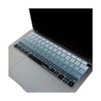 Fırsat Mağazam Türkçe Q Silikon Klavye Koruyucu MacBook Air 13 Retina Uyumlu A1932 A2179 A2337 M1 | Us Amerikan Düz Enter Ansı Klavye Kaplama Siyah Gri - 0,35 lt