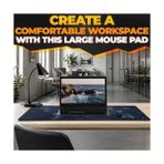Fırsat Mağazam World Xxl Profesyonel Ekstra Büyük Mouse Pad ve Bilgisayar Oyunu Mouse Mat Oyun Klavyesi Kaymaz Mouse Pad'ler Masa Için 89,9 cm x 39,9 cm Ev Ofis Masa Pedi Klavye ve Oyun Pedi Için Fare Altlığı - Option-1 - 0002 - Beyaz