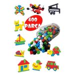 Fırsat Oyuncak Tiktak Bloklar 400 Parça 6 Renk Eğitici Ve Çıt Çıt Oyuncak Eğitici Tik Tak Bloklar Lego Tiktak
