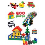 Fırsat Oyuncak Tiktak Bloklar 500 Parça 6 Renk Eğitici Ve Çıt Çıt Oyuncak Eğitici Tik Tak Bloklar Lego Tiktak