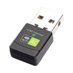 Fırsatkolik Ally Çift Bant 600 Mbps 2.4 Ghz +5 Ghz USB Kablosuz Wifi ADAPTÖR-(5775) - Siyah
