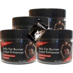 Fırsatkolik Belly Fatburner Sweat Enhancer Kadınlar Için Krem 4X100 ml + 1 Adet Jel ile