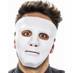 Fırsatkolik Beyaz Renk Hip Hop Anonim Jabbawockeez Dans Maskesi 18X19 cm - 0 - Siyah