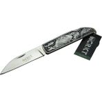 Fırsatkolik Crkt Cr 0102 Kamp Çakı 20 cm - Balık Desenli Metal Sap, Kılıflı, Kutulu - 00 Siyah - Beyaz