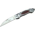 Fırsatkolik Crkt Cr 0124 Rd Kamp Çakı 20 cm - Metal Desenli Sap, Kılıflı, Kutulu - 00 Siyah - Beyaz