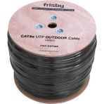 Fırsatkolik Frısby FNW-CAT525 305MT 0.45MM 26AWG CAT5E Dış Mekan Utp Kablo - (DipCamo)Charcoal-White