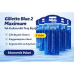 Fırsatkolik Jilet Blue 2 Maximum Tek Kullanımlık Tıraş Bıçağı 5 Adet Ekonomik Paket