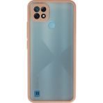 Fırsatkolik Mey Ithalat® Realme C21 Kılıf Montreal Silikon Kapak - Pembe - 00Pembe