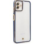 Fırsatkolik Mey Ithalat® Samsung Galaxy A04 Kılıf Liva Lens Silikon - Mavi - 005-Mavi