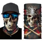 Fırsatkolik Motorcu Boyunluk Baf Buff Bandana 25X48 cm Model 2 - 0 - Siyah