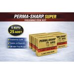 Fırsatkolik Perma-Sharp Super Paslanmaz Çelik Tıraş Bıçağı 5’li 5 Kutu