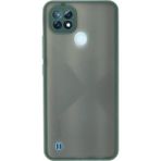 Fırsatkolik Realme C21 Kılıf Montreal Silikon Kapak - Yeşil - 004-Yeşil