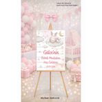 fırsatlar diyarı Kişiye Özel Bebek Çocuk Mevlit -Doğum Günü - Baby Shower Hoşgeldiniz Karşılama Panosu Afişi 33x48 cm